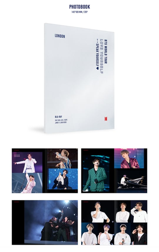 BTS WORLD TOUR 'LOVE YOURSELF: SPEAK YOURSELF' LONDON BLUE-RAY